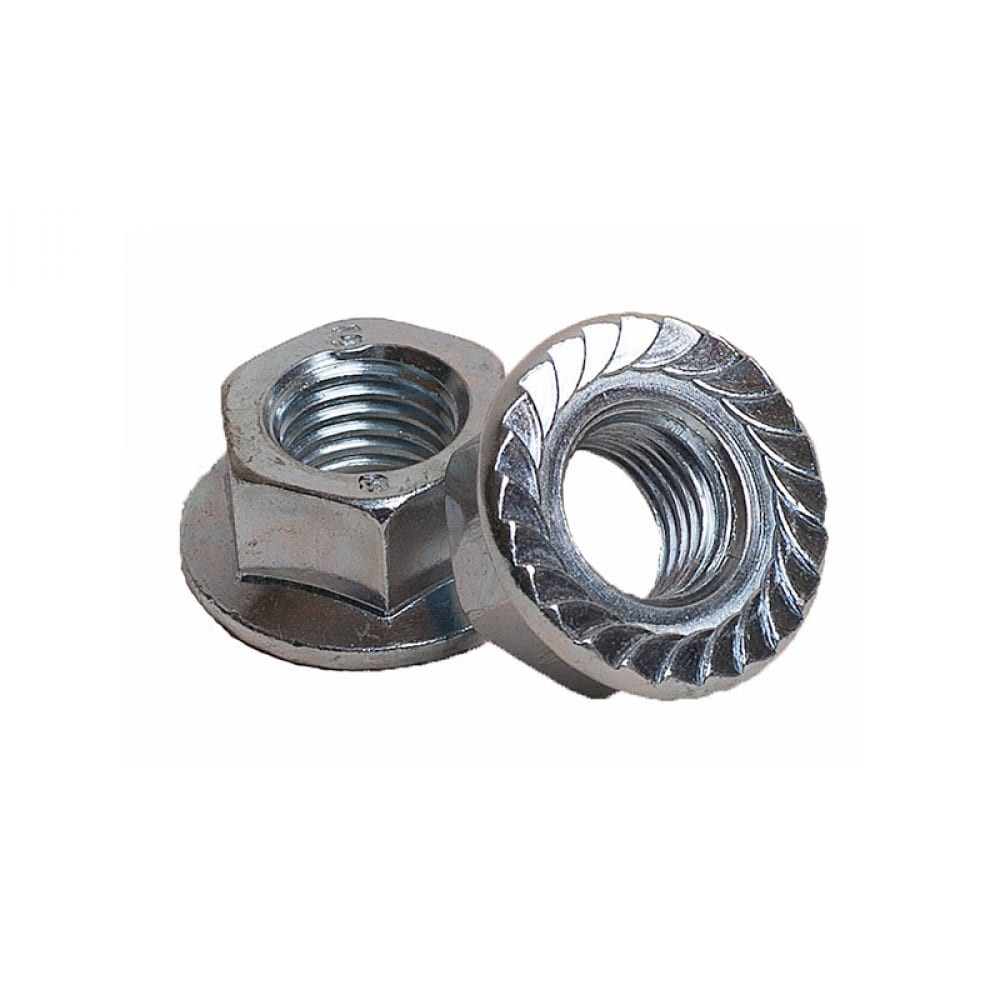 DIN 6923 Гайка шестигранная с фланцем кл. 10